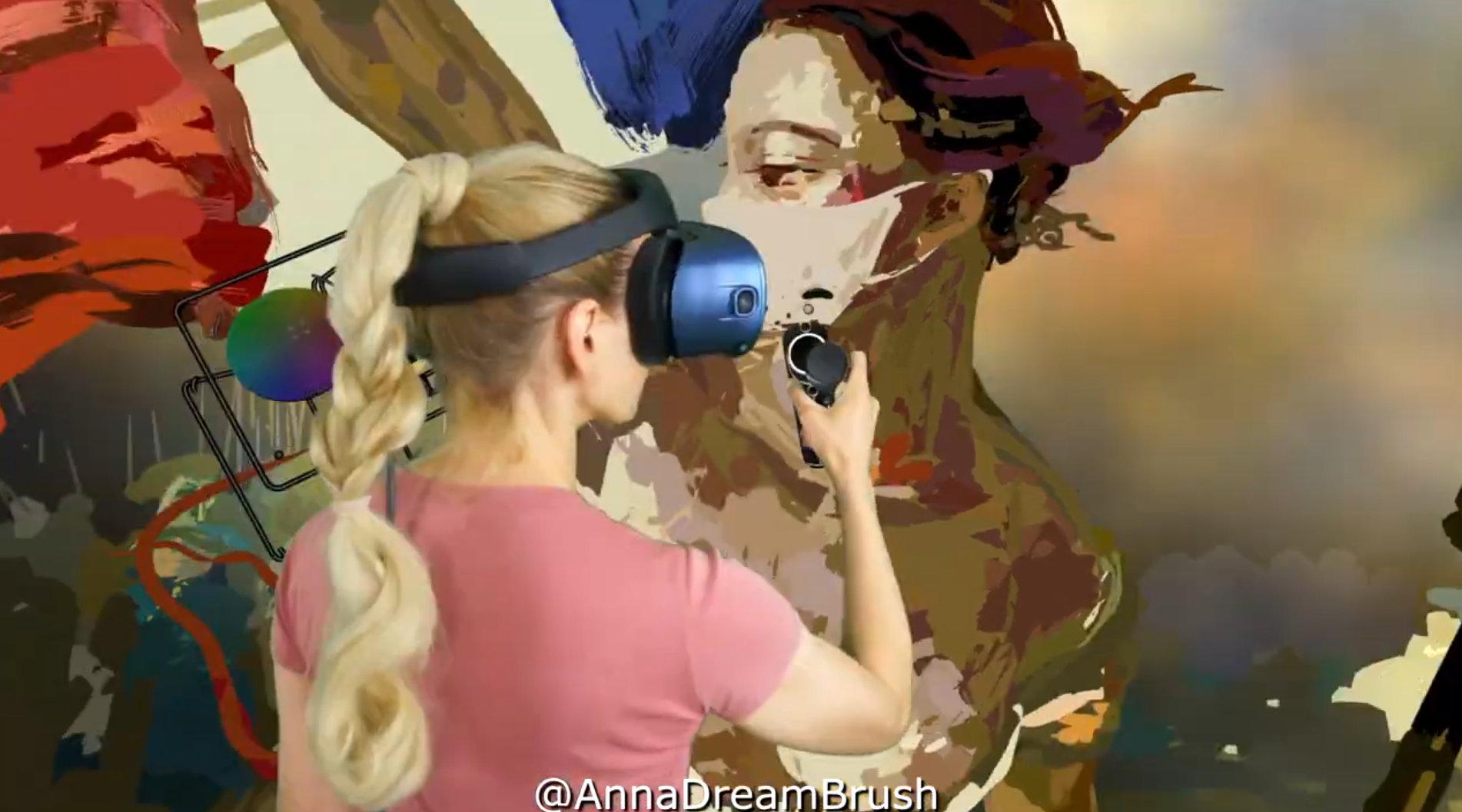 艺术家 anna zhilyaeva 用vr技术作画