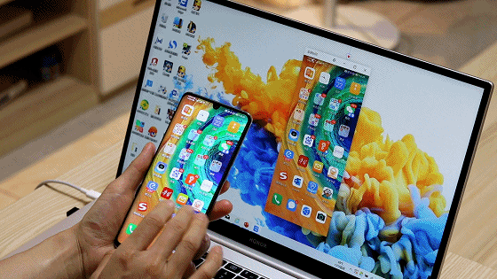 榮耀MagicBook Pro多屏協同,噱頭or黑科技?_新浪眾測