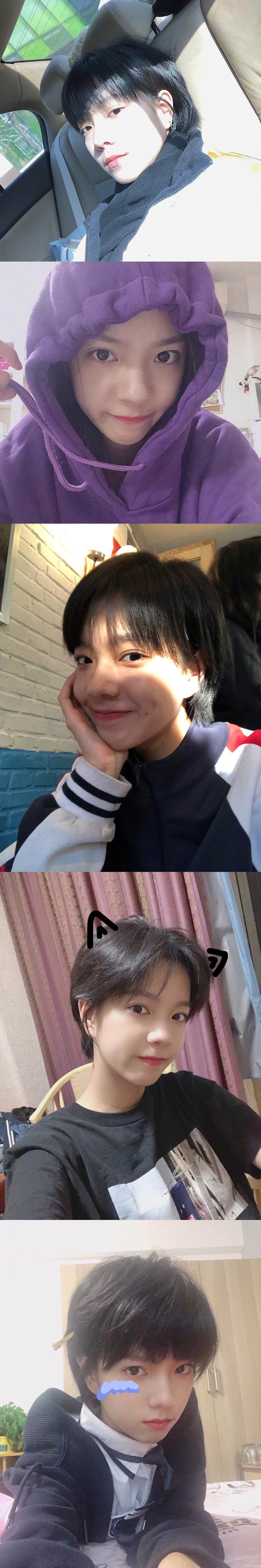 零零后美少女庄达菲的日常照片合集