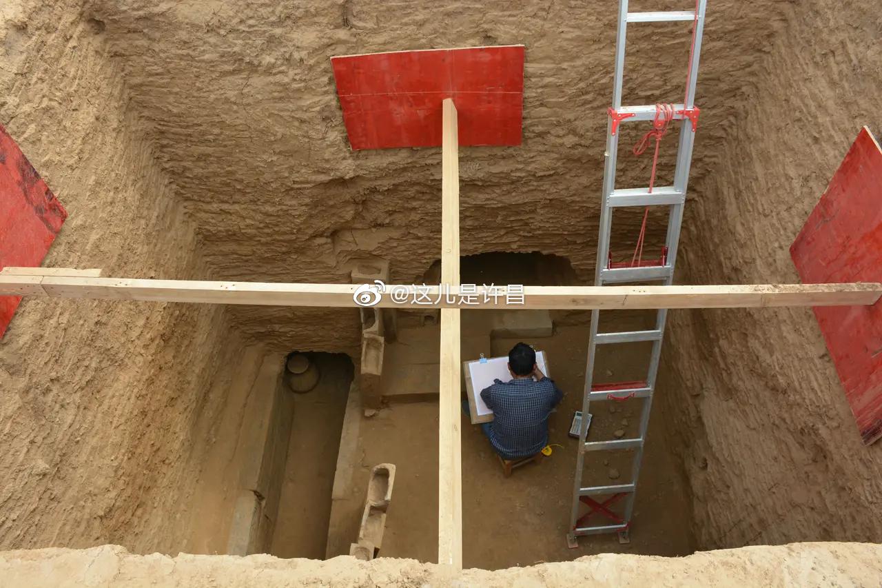 长葛考古发掘古墓葬、窑址160座现已完成发掘工作|长葛_新浪新闻