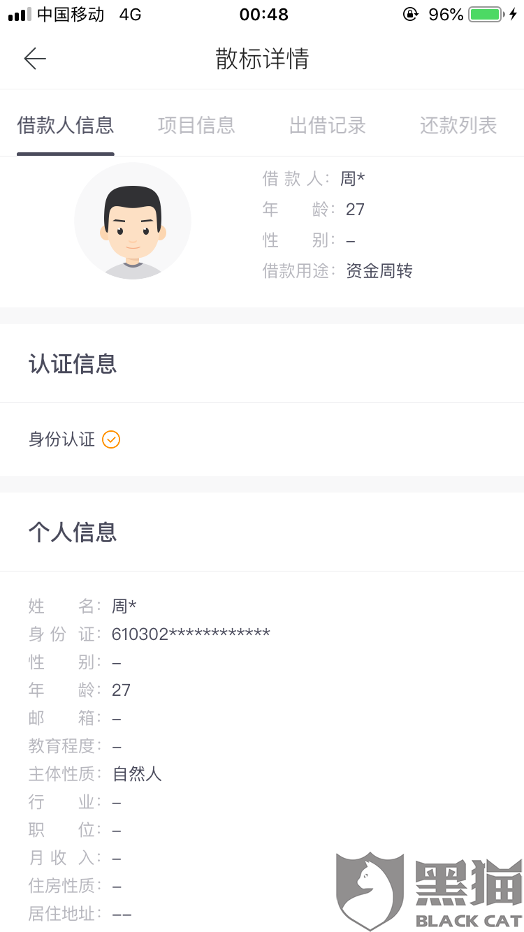 黑貓投訴 出借款到期未退本金 熱備資訊 黑貓投訴 出借款到期未退本金 熱備資訊