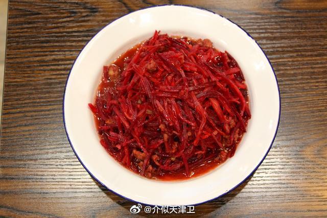 肉沫紫菜头小时候姑姑常做这道菜一道紫菜头