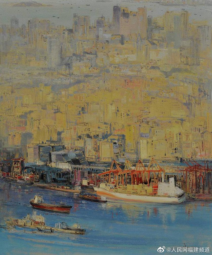 油画上的沙坡尾,属于老厦门的独家记忆