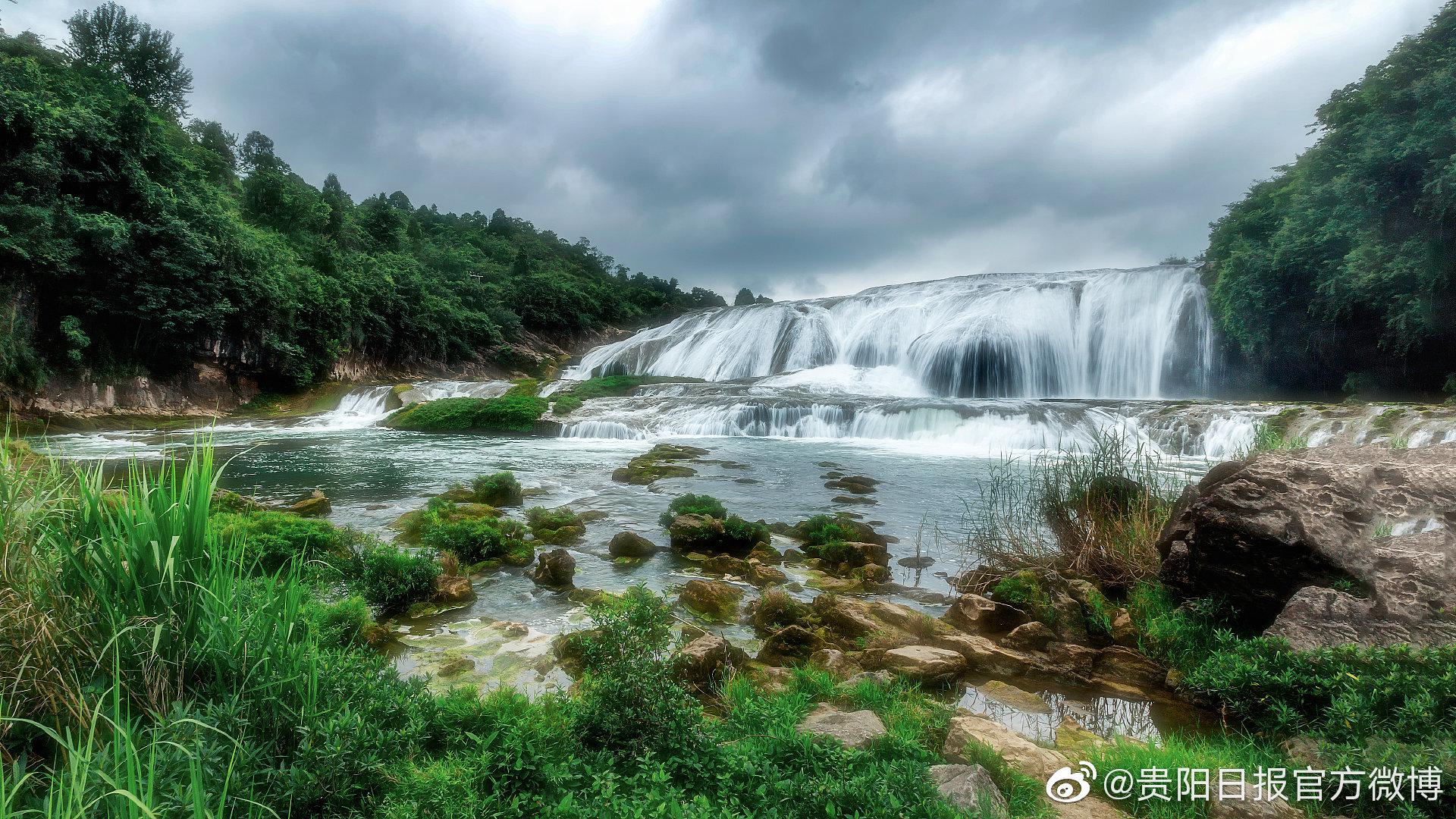 受強降雨影響,黃果樹陡坡塘景區暫時封閉