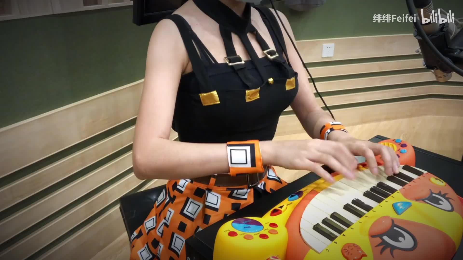 用猫叫声演奏黄金之风处刑曲 bli:绯绯feifei