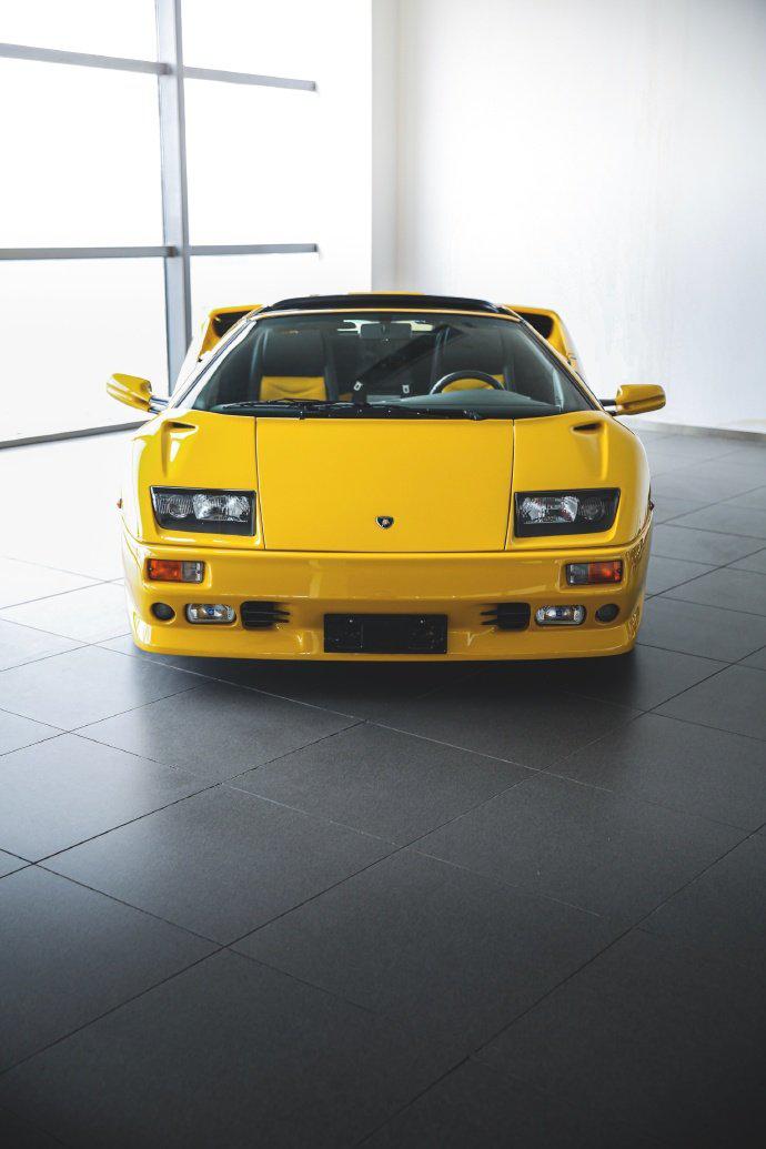 lamborghini diablo vt roadster 大黄牛无翻灯版还不错噶