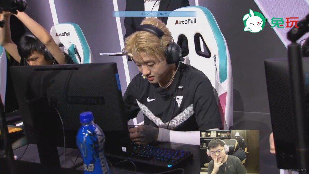 uzi解说rng比赛:李元浩打完这把还能这么开心我就放心了