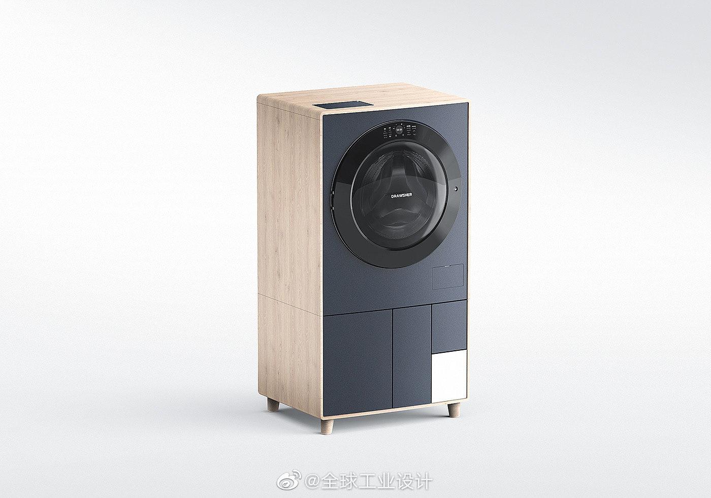 带除湿机功能的洗衣机设计