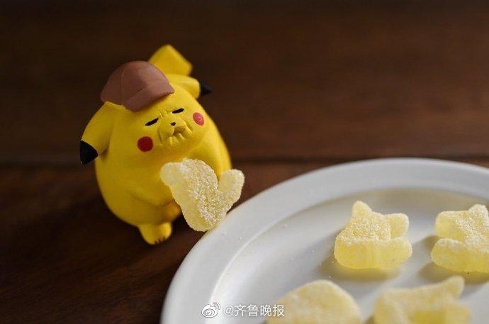 皮卡丘吃皮卡丘软糖,皮卡丘酸了