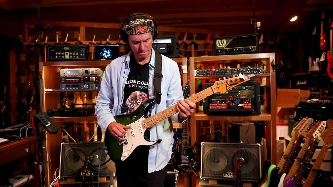 美国steve vai发布了一首在自己的harmony hut录音室里录制的新