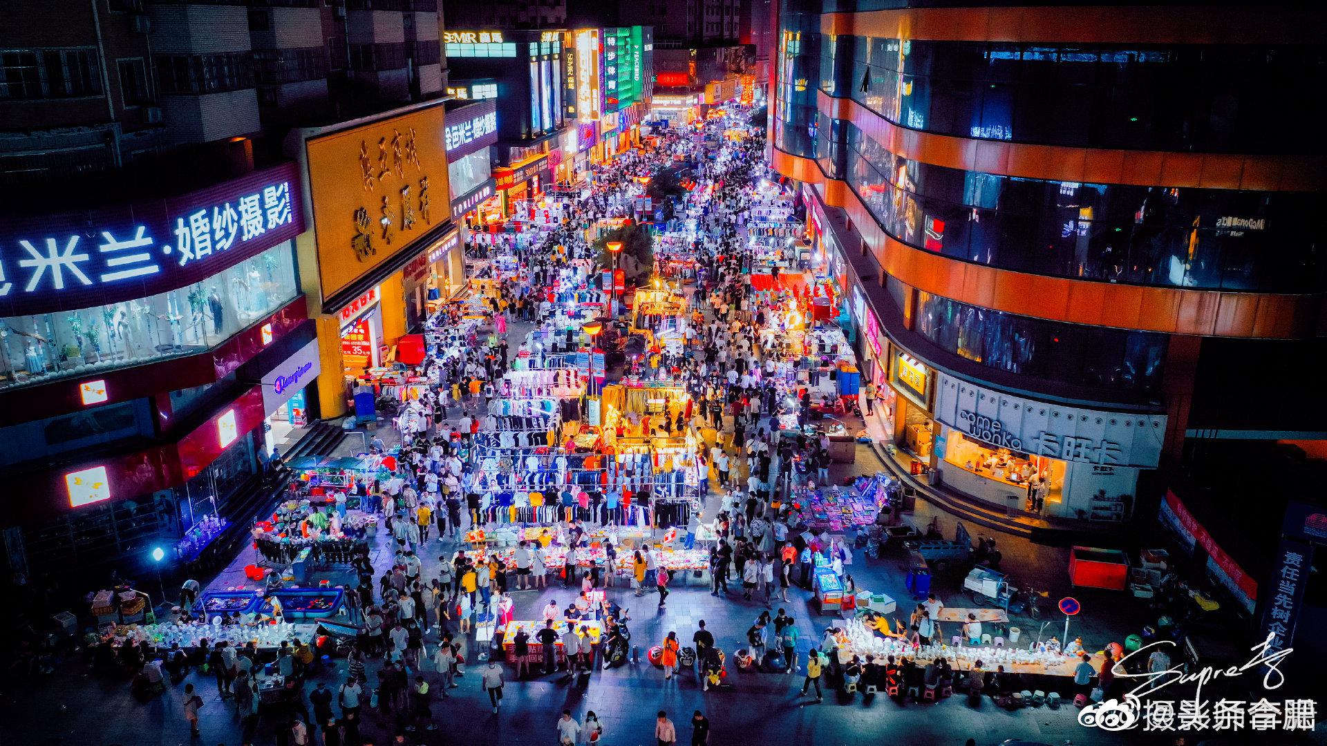 人间烟火气最抚凡人心合肥淮河路步行街