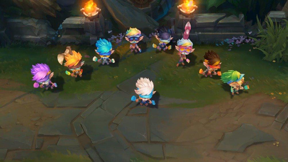 泳池派对大头皮肤预览