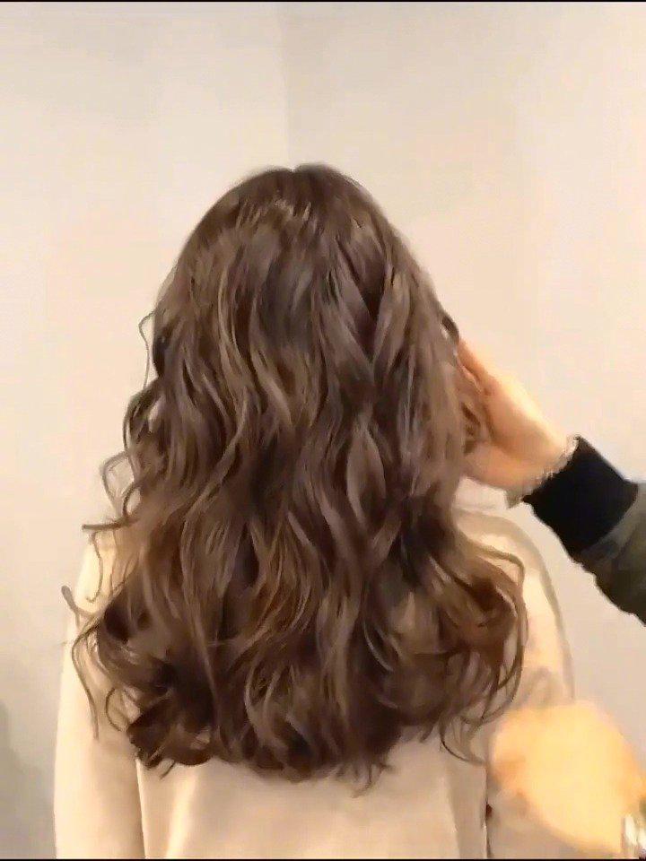不管什么卷 这样的水波纹卷好看就对了 不管什么卷 这样的水波纹卷好看就对了