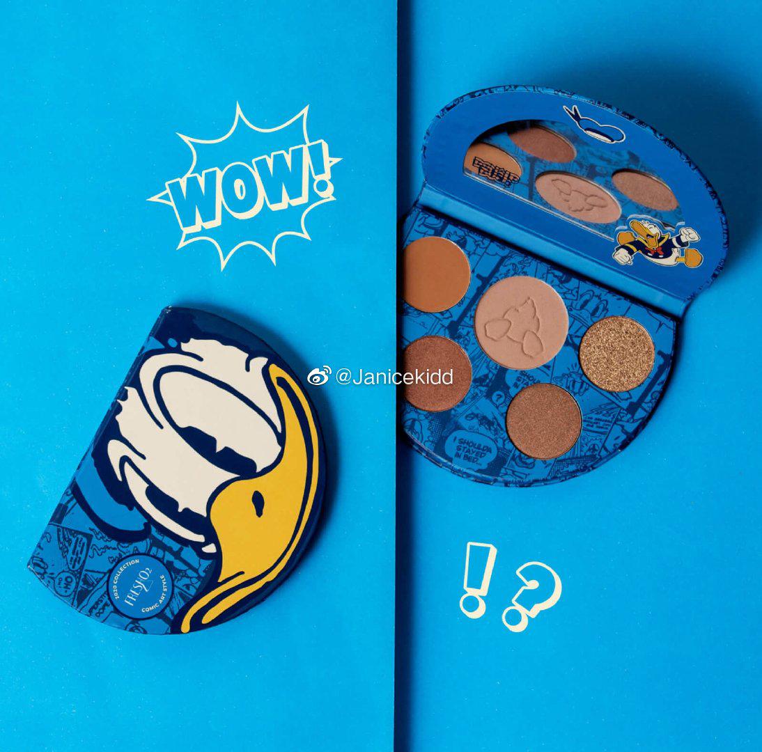 台湾彩妆品牌fresho2推出迪士尼唐老鸭联名系列彩妆