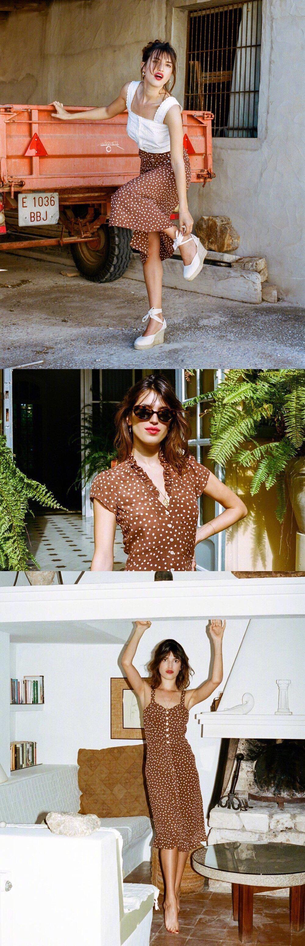 法国时尚博主jeannedamas推荐典型法式风的穿搭日常