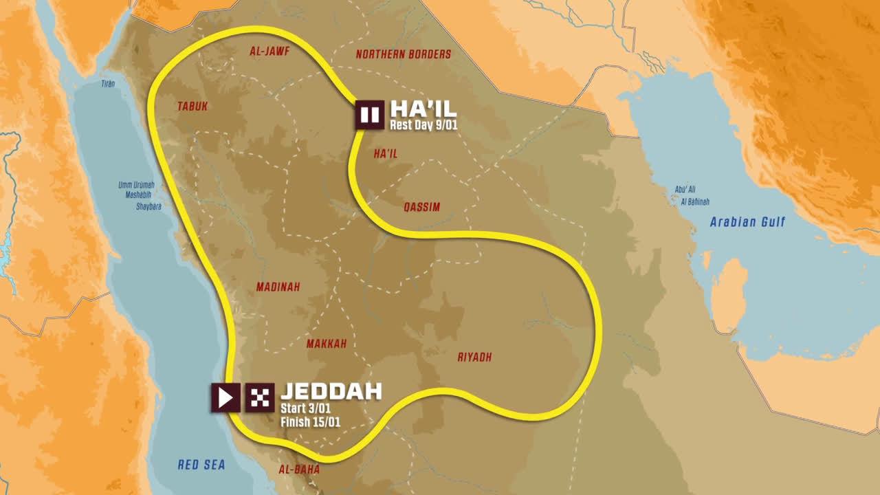 视频-2021年达喀尔拉力赛路线图公布_手机新浪网