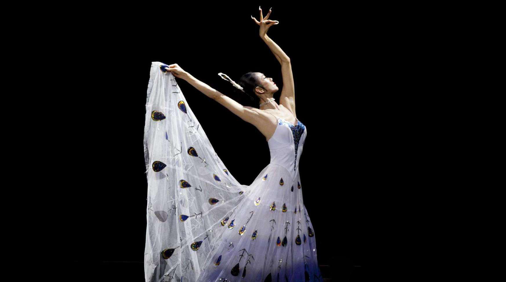 01:46 王一博学跳孔雀舞,一个动作暴露舞蹈功底,得到杨丽萍的赞赏 01