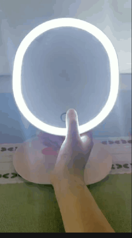 實測99.9%的女生都說好用的化妝鏡-小熊化妝鏡_新浪眾測