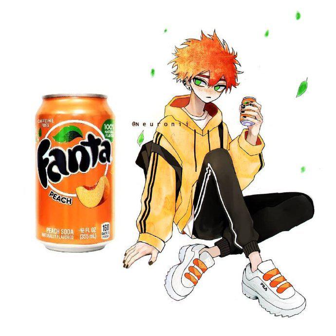 外国插画师把各种饮料进行了拟人化