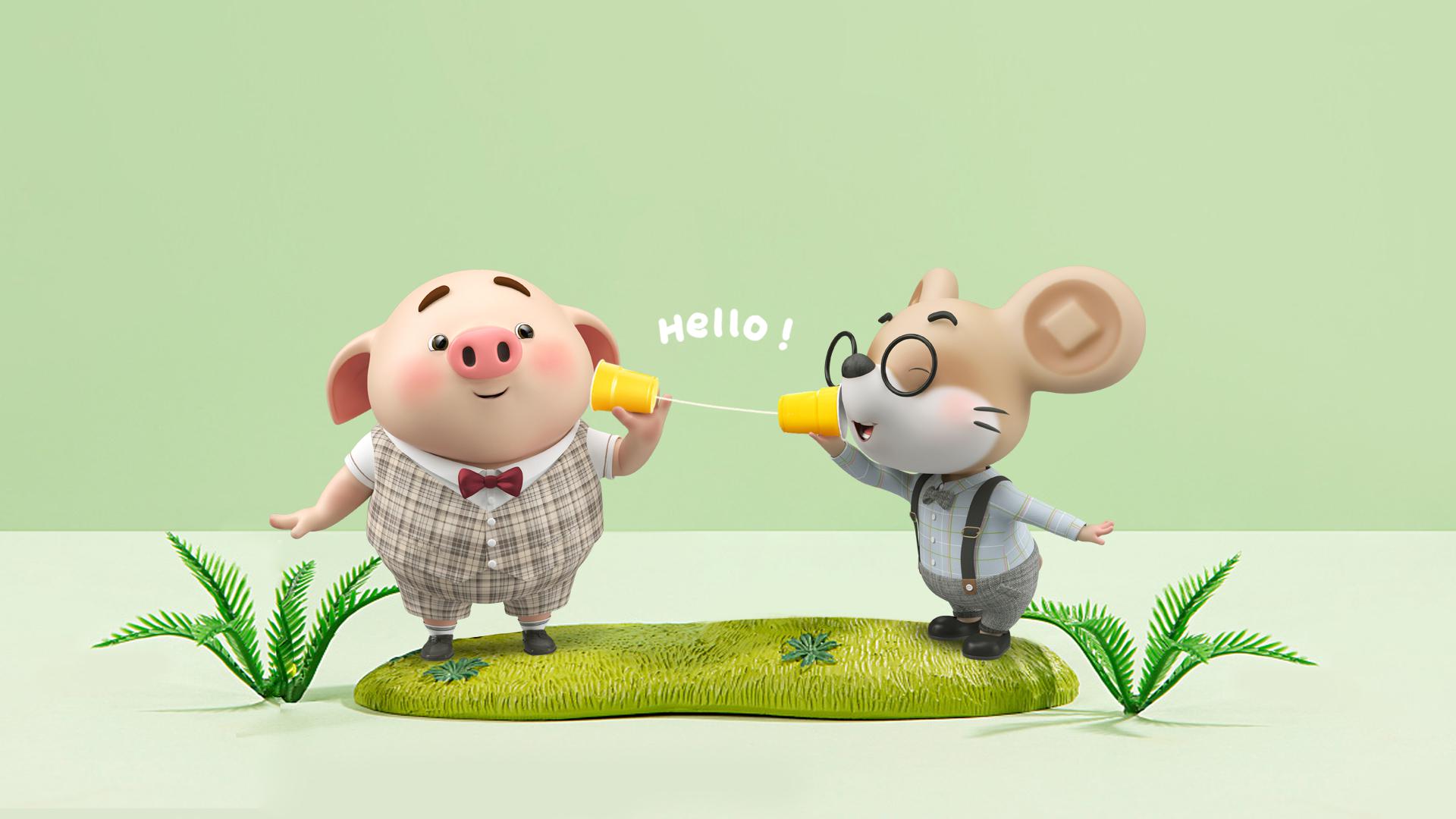 保护眼睛从绿油油的电脑壁纸做起学习工作太辛苦