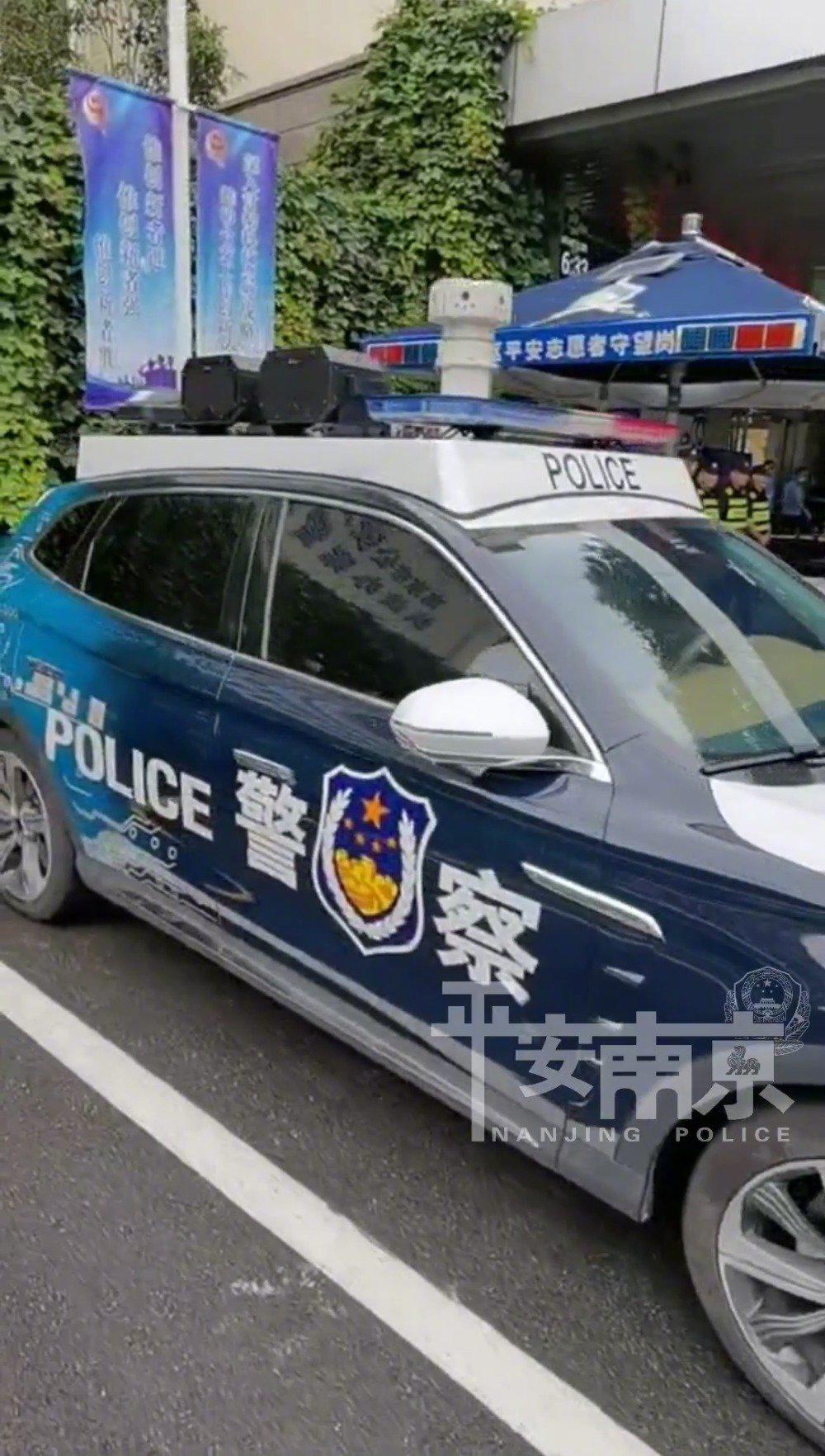 智能巡防电动警车"智隼号"了解一下