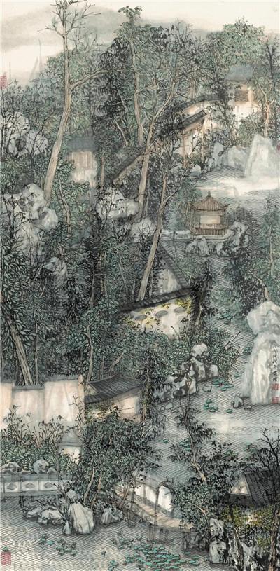 中国画名家邀请展暨中原围棋比赛在郑州开幕