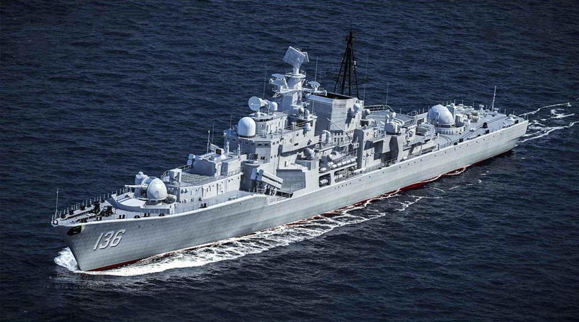 老舰焕新生,中国海军现代级改装完毕,换装航母杀手