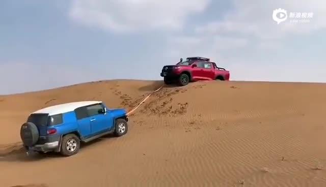 长城炮拖车钩拽断