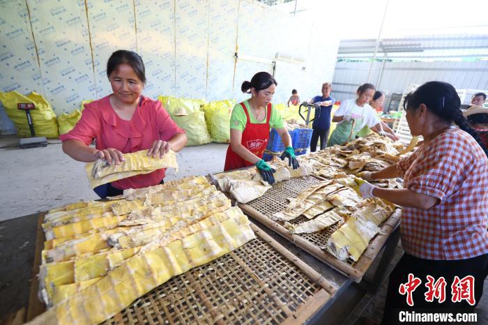 江西铜鼓漫山竹笋有人识笋干铺就致富路