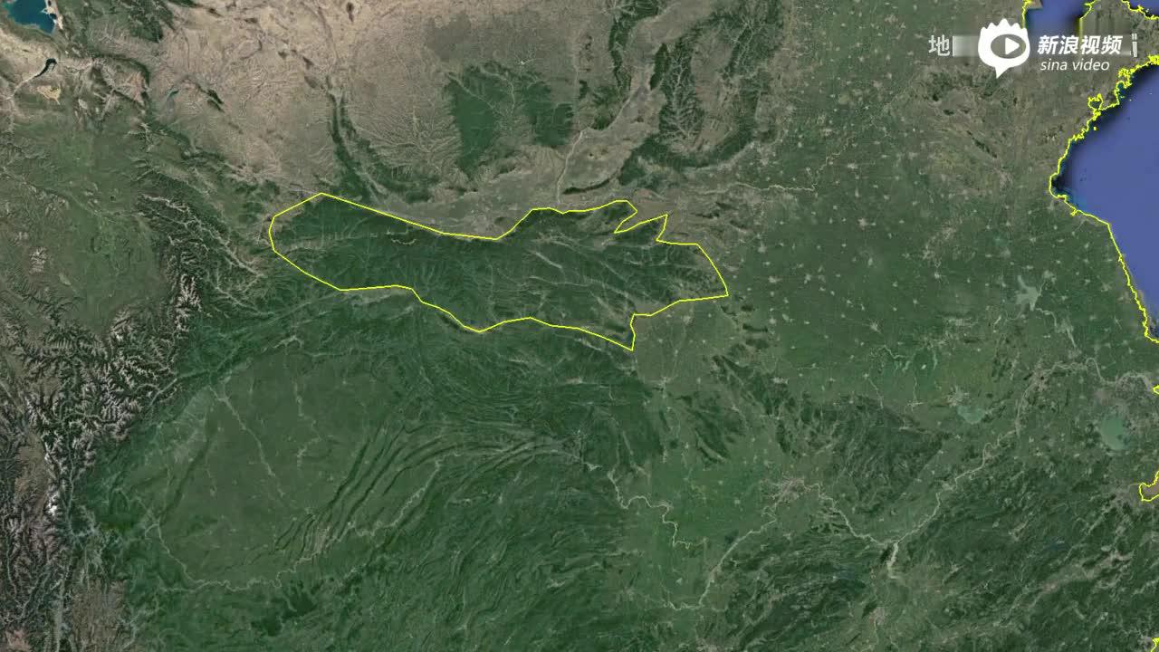 跟着卫星纵览秦岭:南北分界线之一 重要的军事屏障