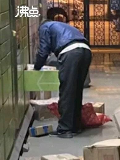 圆通回应快递小哥暴力摔件：派件量激增一时情绪失控