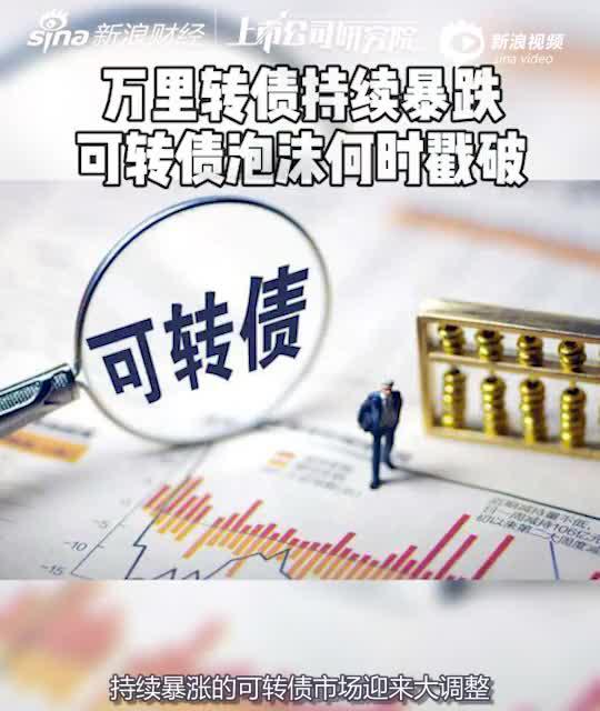 2分钟读财报|万里转债持续暴跌 可转债泡沫何时戳破？