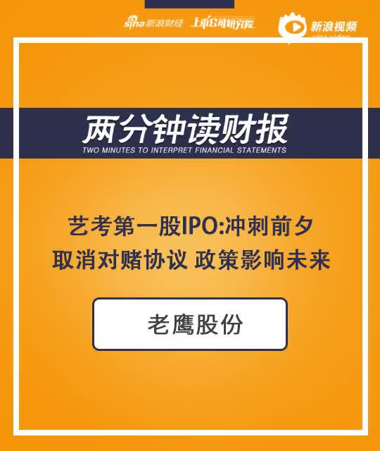 2分钟读财报|艺考第一股IPO:冲刺前夕取消对赌协议 政策影响未来
