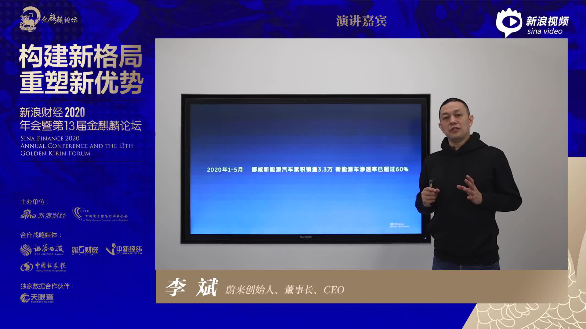 李斌2020金麒麟演讲