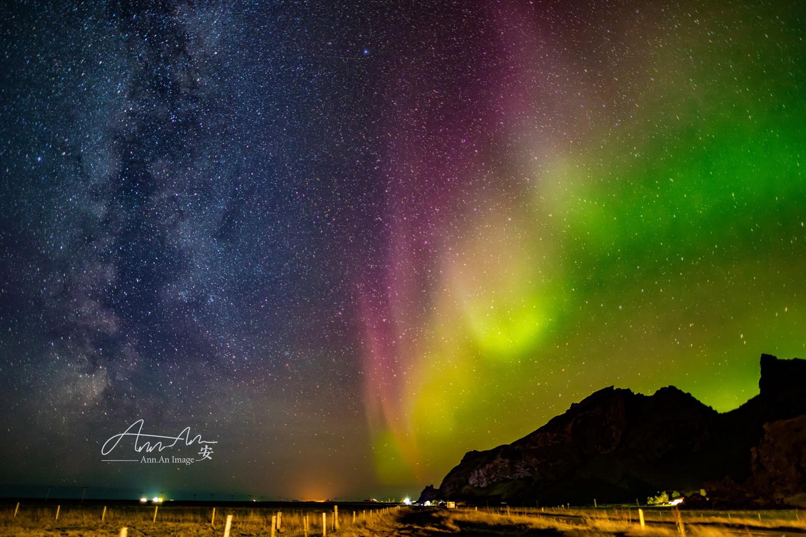 邂逅美妙的冰岛北极光