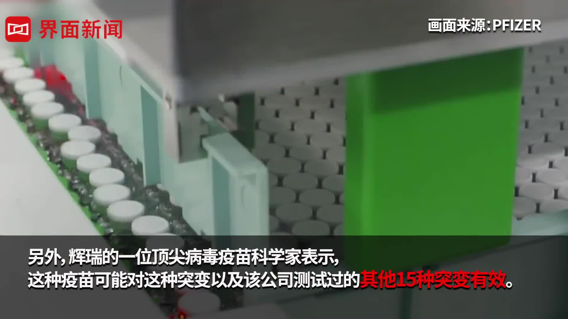 初步研究显示 辉瑞疫苗对新冠变异毒株N501Y突变有效