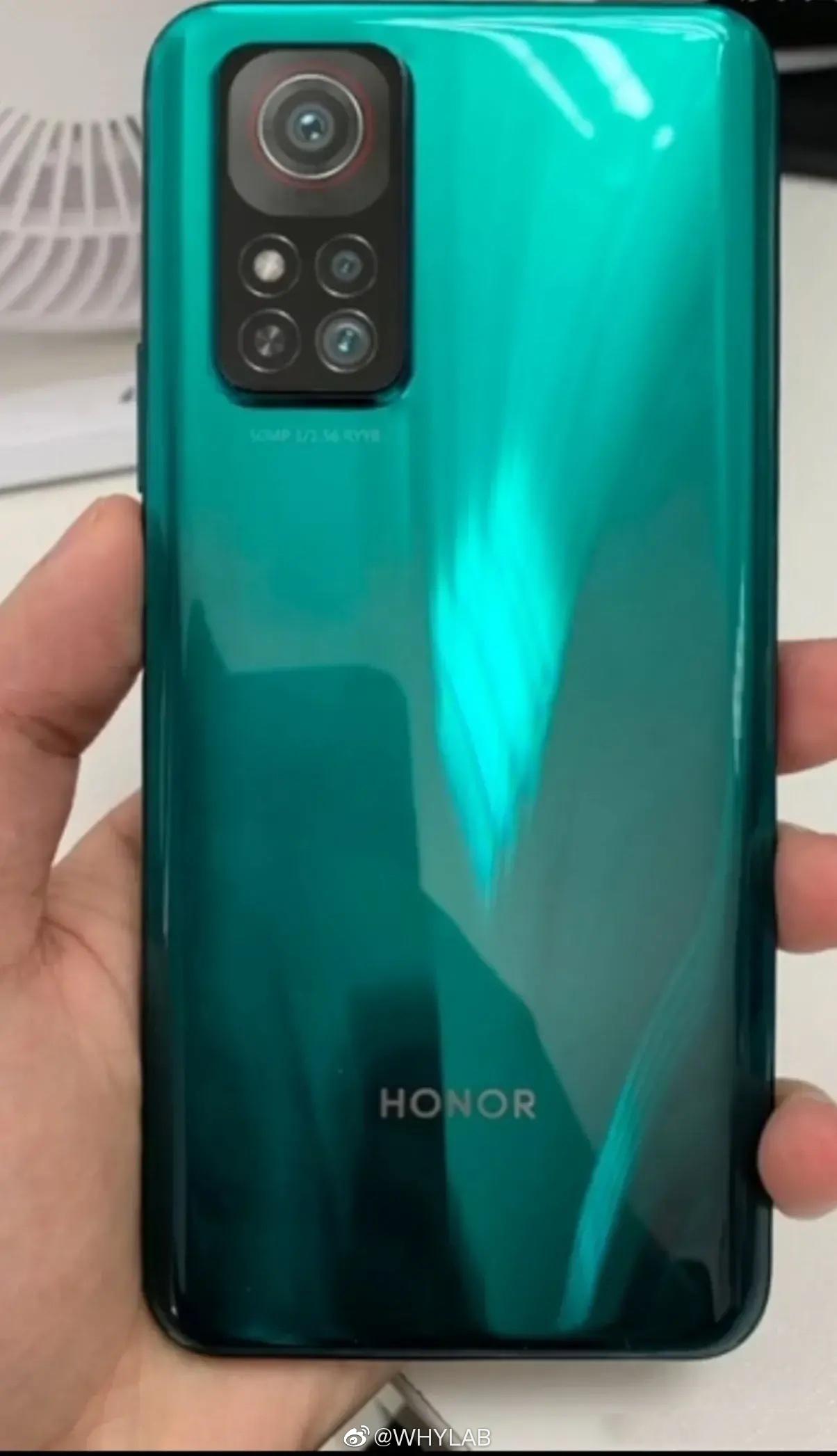 IT之家|荣耀 V40 5G 真机照曝光:后置矩形三摄