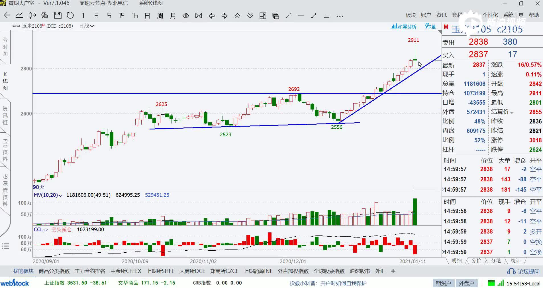 中银期货视频:股指回落商品集体走弱 金银大跌生猪再次跌停