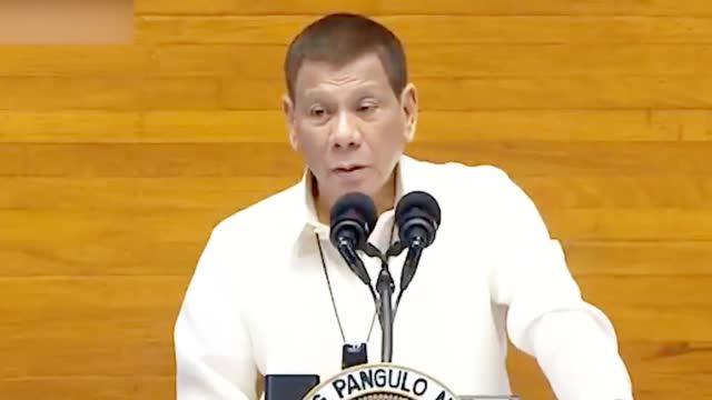 美媒：杜特尔特不愿公开接种新冠疫苗 发言人称总统想在臀部注射