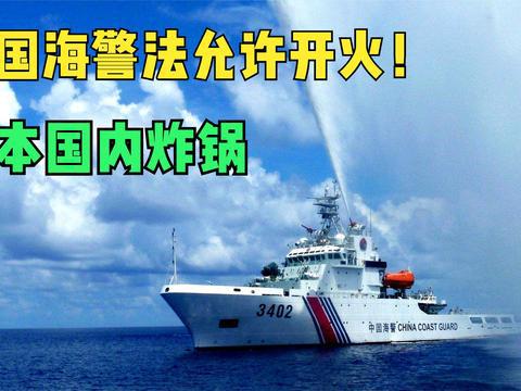 中国海警法刚允许开火!日本议员还想往"枪口撞",该如何回击?