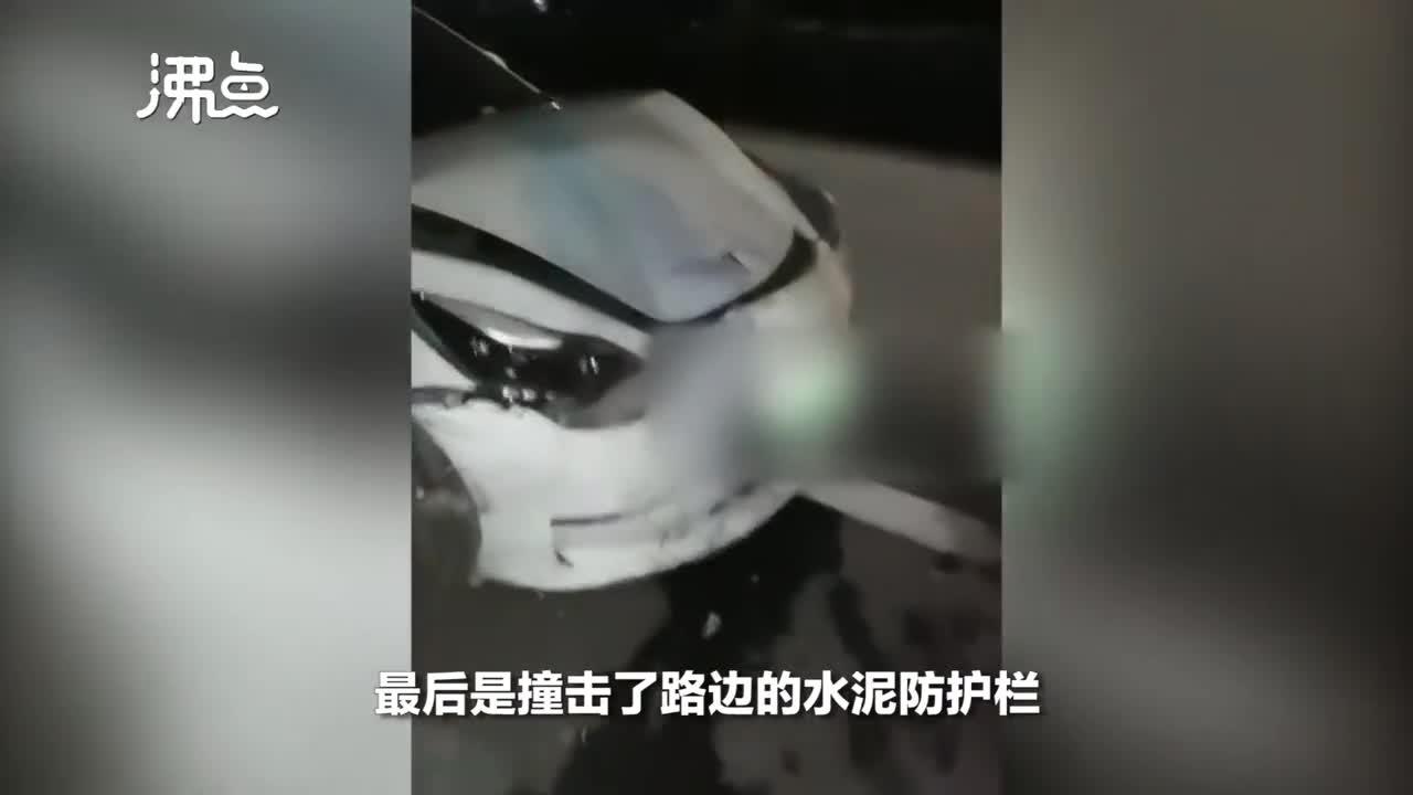 河南一特斯拉女车主4S店门口坐车顶维权：刹车失灵，连续追尾两车