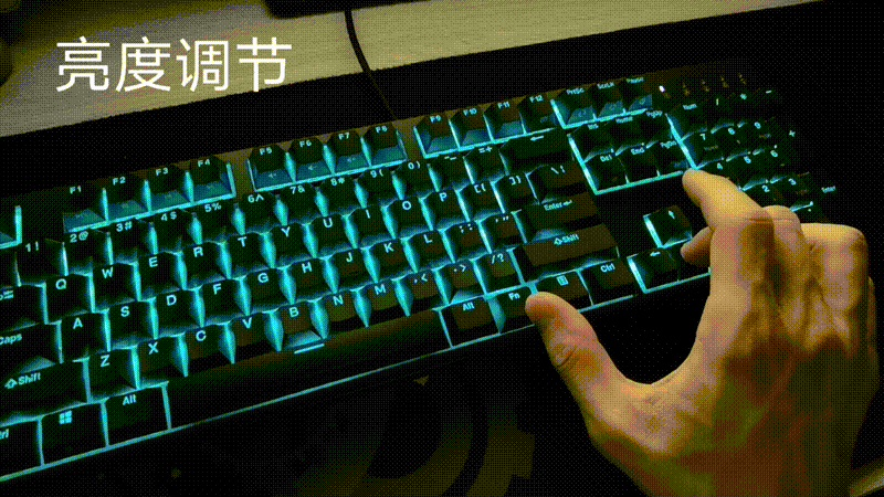 RGB鍵盤=光汙染?上手杜伽K310 RGB機械鍵盤_新浪眾測