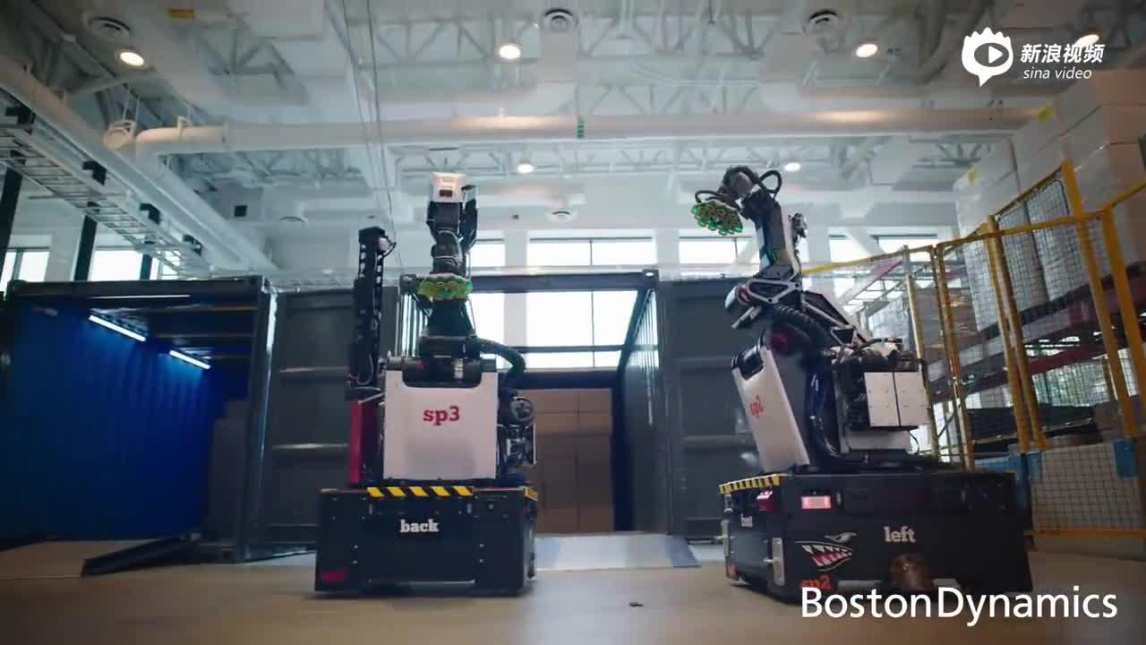 波士顿动力推出新型仓库工人机器人“Stretch”
