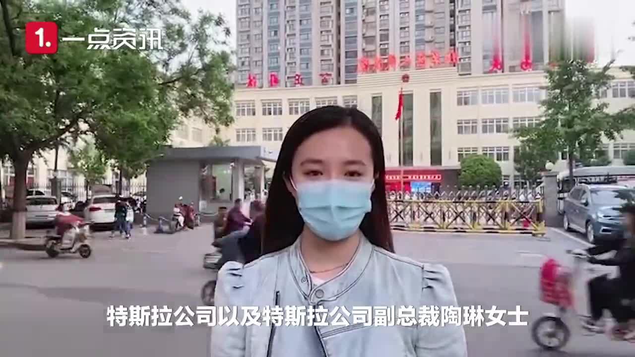 河南维权女车主起诉特斯拉和陶琳：侵害名誉权，要求赔偿5万