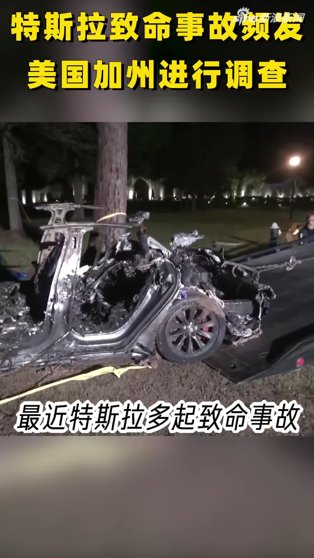 广州一辆Model 3撞树自燃 特斯拉：高速驾驶导致车辆失控-手机新浪汽车
