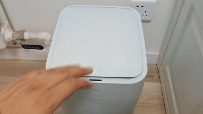 垃圾桶也可以如此智能,拓牛T1智能垃圾桶評測_新浪眾測