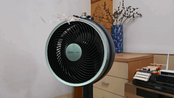 美的攜手天貓精靈,新品空氣循環扇,還能殺菌_新浪眾測