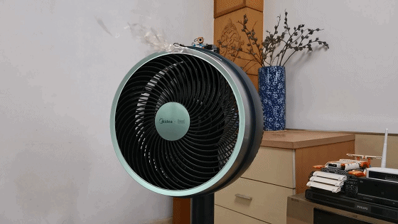 美的攜手天貓精靈,新品空氣循環扇,還能殺菌_新浪眾測
