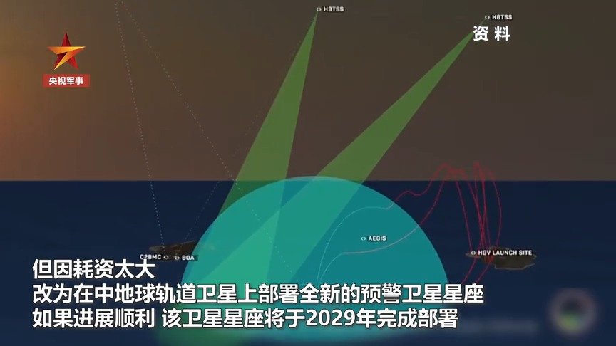 美拟建卫星群监视中俄高超声速武器