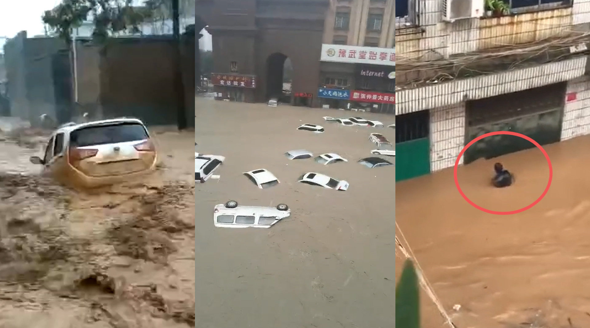 河南暴雨一线报道 | 车辆熄火 急救人员积水中火速抢修-中国家庭报官网